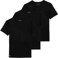 Lacoste Unterziehshirt 3er Pack T-Shirts V-Neck Tee (3-St., 3er Pack) mit Markendetails