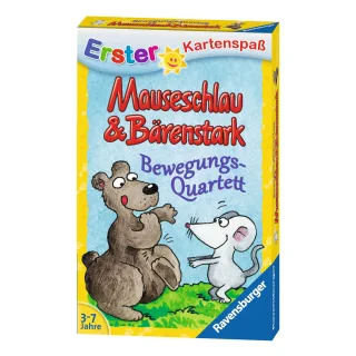 Ravensburger &#820620325 - Mauseschlau & Bärenstark: Bewegungsquartett