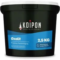 KOIPON Teichpflege KOIPON Oxalit Teichschlammentferner gegen Laub & Ablagerungen, Teichschlammentferner, Sauerstoff, Sofortwirkung, Made in Germany