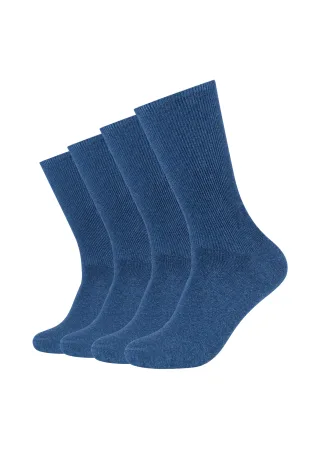 Camano Socken "comfort" 4 Paar, 4 Paar tlg. superweiche Bündchen, venenfreundliche Socken