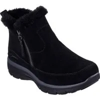 Skechers EASY GOING-COOL ZIP Winterboots Winterschuh, Reißverschlussstiefel mit 3M Scotchgard-Imprägnierung