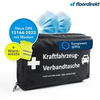 Kubus KFZ-Verbandtasche Inkl. Warnweste und Masken