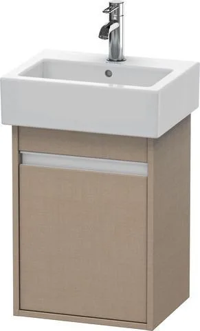 Duravit Ketho Waschtischunterbau wandhängend Leinen Matt 400x320x550 mm - KT6630L7575 KT6630L7575