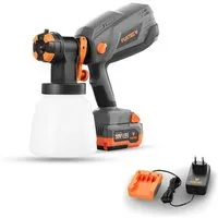 FUXTEC Farbsprühpistole FX-E1CSP20-SET