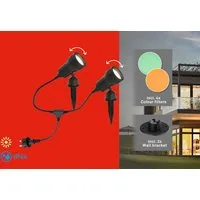 Briloner Leuchten LED Gartenstrahler Terra