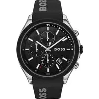 BOSS Chronograph VELOCITY 1513716, Quarzuhr, Herrenuhr, Armbanduhr, Stoppfunktion, Silikonarmband