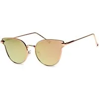 Caspar Sonnenbrille SG043 große Damen Cat Eye Katzenauge Sonnenbrille