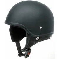 Redbike Motorradhelm RB-450 Jethelm Schwarz Matt