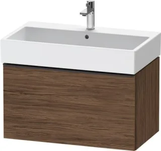 Duravit D-Neo Waschtischunterbau wandhängend Nussbaum dunkel Matt 784x442x440 mm - DE42730BD210000 DE42730BD210000