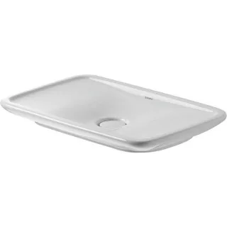 Duravit Design Classics Aufsatzbecken Universal 037070000 ohne Hahnlochbank, 70 x 42 cm, Weiß Hochglanz