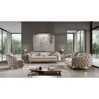Viva Möbel Sofa IKON, Luxus und Eleganz in einem Sofa-Set.