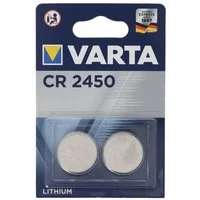 VARTA Varta Professional Electronics CR2450, CR 2450 Lithium 2er Blister Ve Batterie, (3,0 V)
