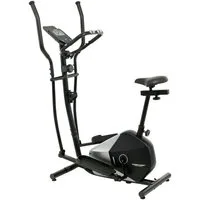 Christopeit Sport® Crosstrainer Crosstrainer CT 6 (Fitnessgerät), 120 kg max. Benutzergewicht, 15 Widerstandsstufen