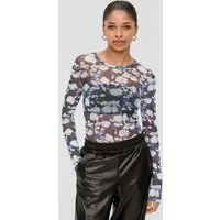 QS Shirtbody T-Shirt Body Body aus Mesh