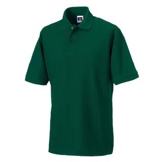 Russell - Poloshirt Strapazierfähig für Herren (Flaschengrün)