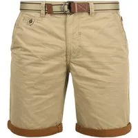 Blend Chinoshorts BHNeji Chino Shorts mit umgeschlagenen Hosenbeinen in Kontrastfarbe