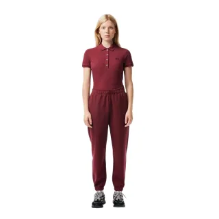 Lacoste - Jogginghosen für Damen (Burgunderrot)