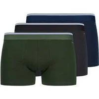 Skiny Slip Cotton Multipack (3er Pack) klassisch, basic, elastisch, bequem, Baumwollmix