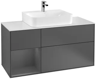 Villeroy & Boch Waschtischunterschrank Finion F16 1200x603x501mm WT mittig, F161GKGK F161GKGK
