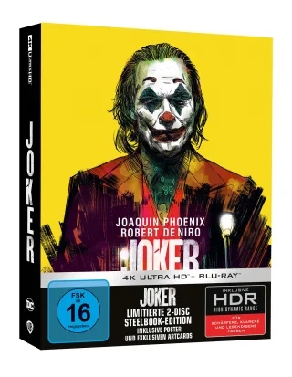 Joker - Ultimate Steelbook Collector's Edition [4K UHD] + [Blu-ray]