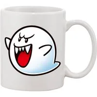 Blondie & Brownie Tasse Super Mario Boo Gespenst Geist Retro Konsole, Keramik, Spühlmaschinenfest