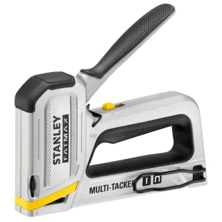 STANLEY FATMAX Handtacker 2-in-1, für Flachdrahtklammern und Nägel, Aluminiumgehäuse - FMHT70250-0