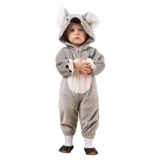buttinette Kleinkinder-Overall "Koala", grau