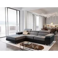 Masseno Ecksofa ELMA mit Schlaffunktion L-Form, Sofa mit Bettkasten