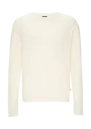 Q/S designed by - Strickpullover mit Rollsaum beige - Gr. - L