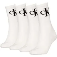 Calvin Klein Jeans Socken CKJ WOMEN SOCK 4P MONOGRAM ECOMM (4-Paar, 4 Paar)