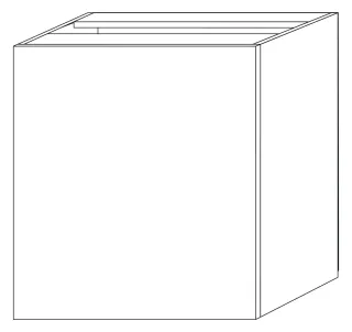 Sanipa Anbau-/Solitärschrank Anschlag links 2morrow (L2391L) 510x500x520 Weiß-Matt, L239101L L239101L