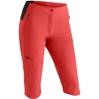 Maier Sports Outdoorhose Inara slim Capri Vario Damen Wanderhose, elastische Funktionshose mit 4 Taschen, Slim Fit