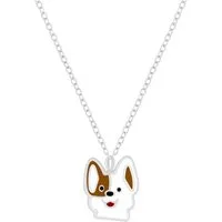 Monkimau Silberkette Hunde Kinder Halskette 925 Silber, Hypoallergen