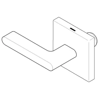 Dornbracht Griff für Unterputz Wand 90207005705-06 90207005705 60 x 60 x 40 mm platin matt