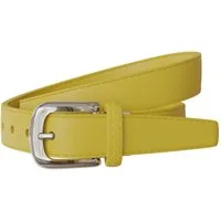 KMISSO Ledergürtel Damen Spalt Leder Gürtel 30mm Sommer Farben Silberne Schließe 30696 (1-St) im eleganten Look
