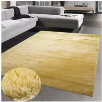 Carpetia Teppich Uni, rechteckig, Höhe: 16 mm, super soft & flauschig mit extra dichter Florstruktur