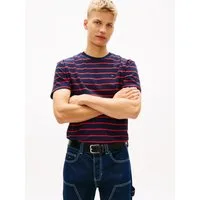 Tommy Jeans T-Shirt TJM REGULAR STRIPE Regular fit mit Rundhalsausschnitt
