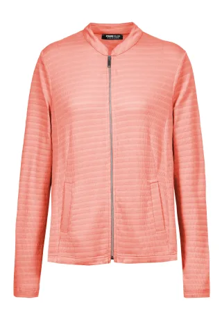 FRANK WALDER - Blazer NOS mit feiner Struktur tangerine - Gr. - 46