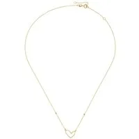 Luigi Merano Collier Herz Mittelteil, Gold 585