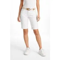 SUBLEVEL Shorts Damen Bermudas kurze Hose Baumwolle Jeans Sommer Chino Stoff