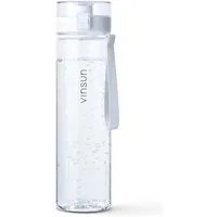 Vinsun Trinkflasche Tritan Sportflasche 1L - Wasserflasche BPA frei & Kohlensäure geeignet, Auslaufsicher, bruchsicher, geschmacksneutral, Einhand-Klicksystem