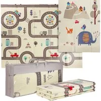 ONVAYA Bodenmatte Spielmatte, Krabbelmatte faltbar, 150x200, 180x200
