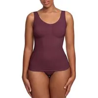 cfab (creamy fabrics) Shapingtop Shaping Unterhemd-Burgundy-XS (1-tlg)