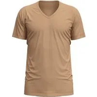 CALIDA Unterziehshirt Natural Cooling Herren (1-St) feuchtigkeitsregulierend, ideal für empfindliche Haut, längerer Rücken