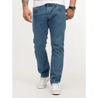 Lorenzo Loren Regular-fit-Jeans Herren Jeans Blau LL-4003