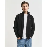 Gant Sweatjacke REG SHIELD FULL ZIP SWEAT mit Logostickerei auf der Brust