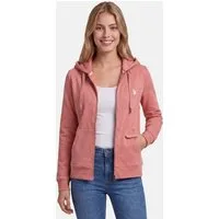 U.S. Polo Assn. Sweatjacke USRubyy – Damen Kapuzenjacke mit Reißverschluss und Logo-Stickerei Baumwoll-Polyester-Mix, weich, atmungsaktiv & vielseitig kombinierbar