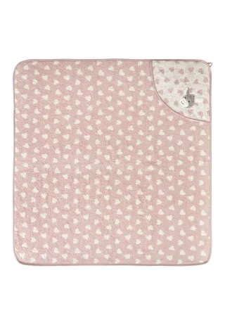 Sterntaler Kapuzen Badetuch Emmi Girl 100x100 rosa