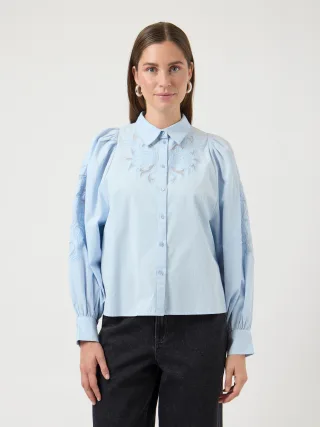 Y.A.S - YASZIMIA LS SHIRT S. NOOS Skyway - Gr. - 38