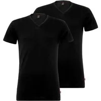 Levi's® Unterziehshirt V-Neck T-Shirt (2-St., 2er Set) aus weicher Stretch-Baumwolle